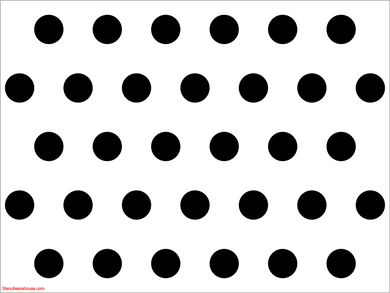Benday Pointillism stencil