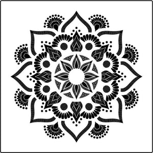 Ceiling Rose Decorative Stencil