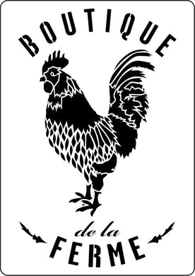 French style decorative stencil