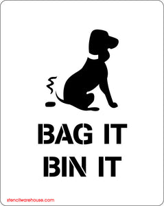 Dog Fouling - Bag It Bin It