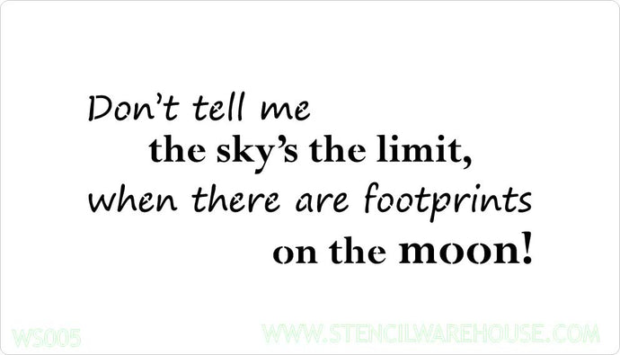 Footprints on The Moon